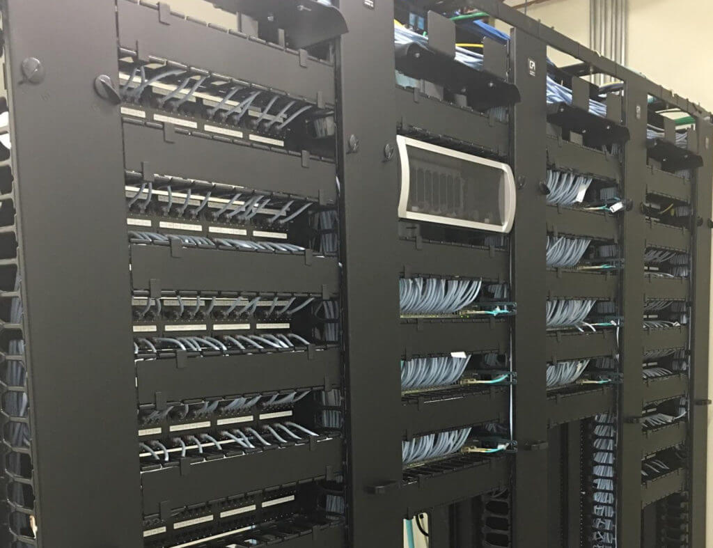 Structured Cabling Tidy Cabinet